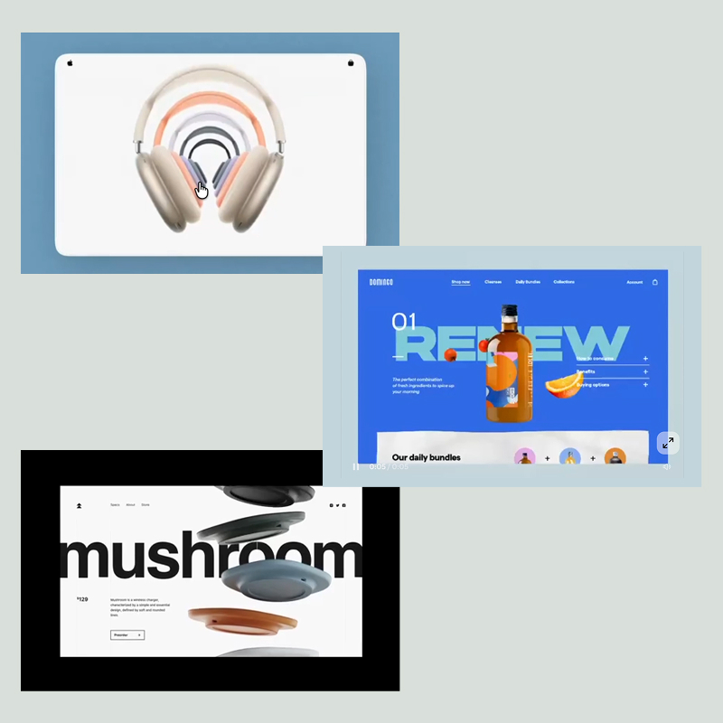 Project Idea #2 : Motion-Driven Scrollytelling Website | Visualization